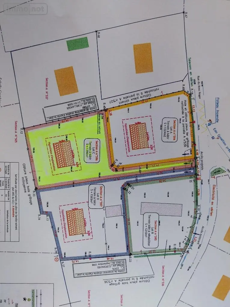 Terrain a batir a vendre Barquet 27170 Eure 27 27000 euros 27061-1486 003