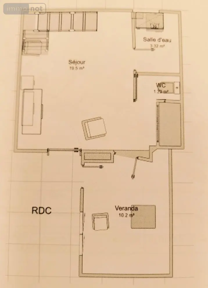 Maison a vendre Le Neubourg 27110 Eure 27 40 m2 3 pièces 100700 euros 27061-1462 016