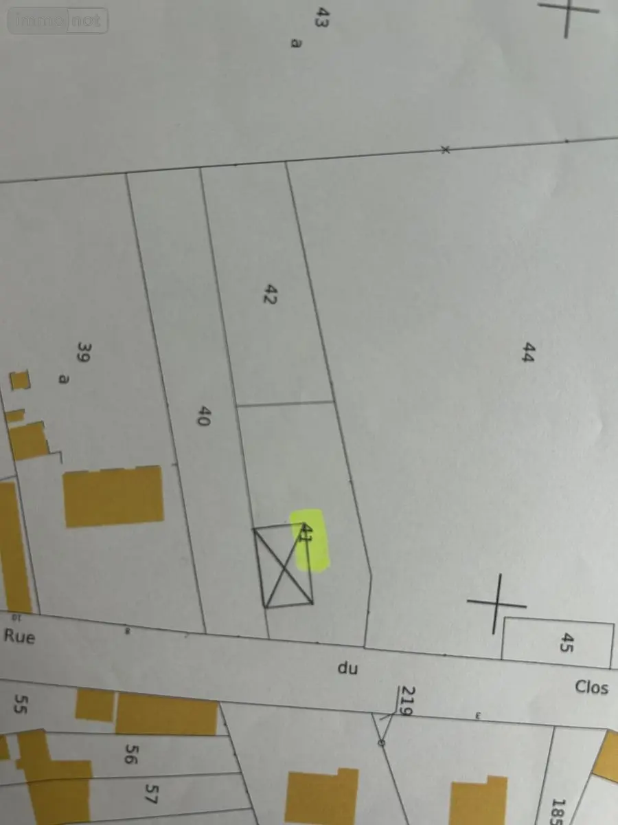 Terrain a batir a vendre Coullemelle 80250 Somme 80 38000 euros 80121-2566 003