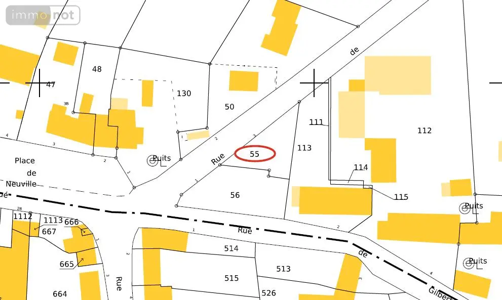 Terrain a batir a vendre Andouillé-Neuville 35250 Ille-et-Vilaine 35 350 m2 35000 euros CG1192 005