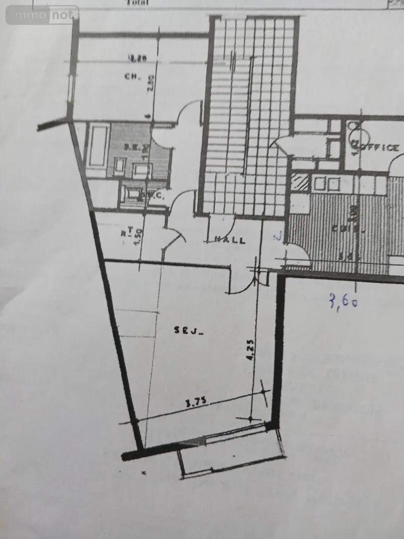 Appartement a vendre Rennes 35000 Ille-et-Vilaine 35 61 m2 2 pièces 188100 euros 2190 008