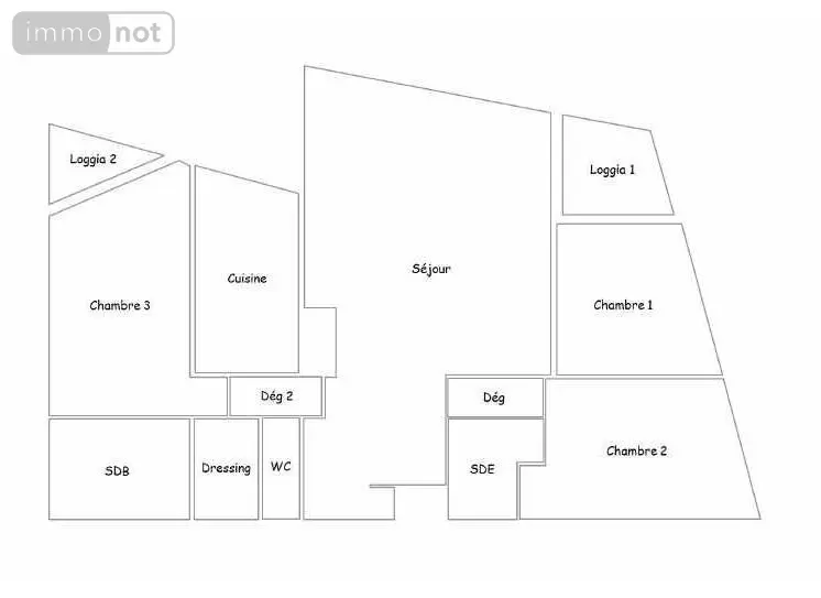 Appartement a vendre Paris 13e Arrondissement 75013 Paris 75 131 m2 1050000 euros 92010-1377 011