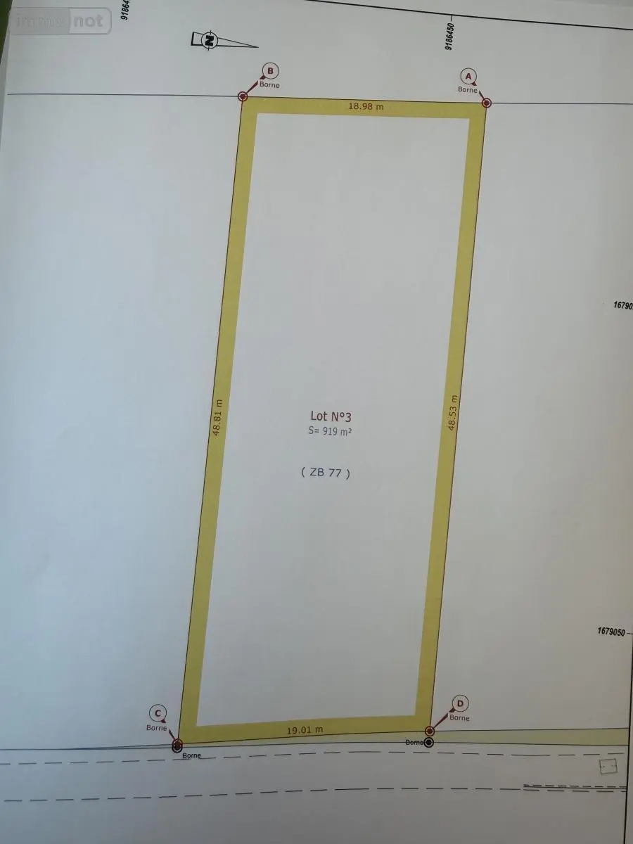 Terrain a batir a vendre Proyart 80340 Somme 80 40000 euros 80121-2899 002