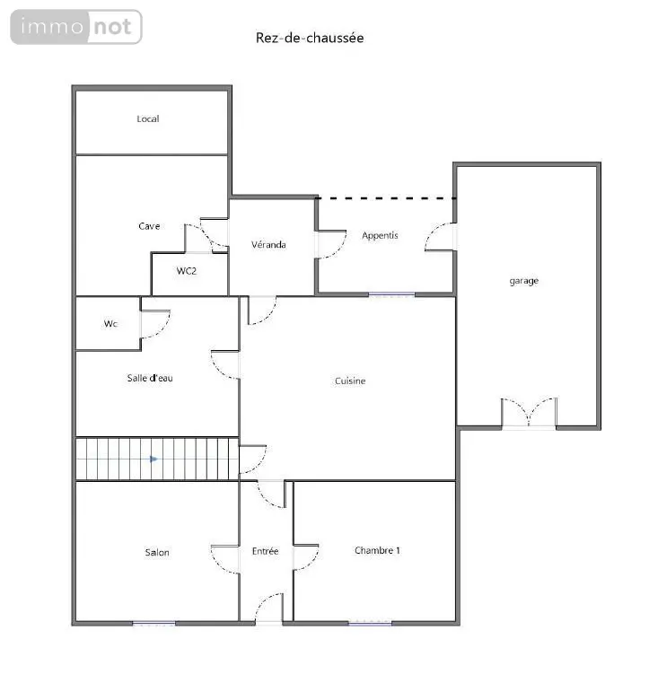 Maison a vendre Beaumont-sur-Sarthe 72170 Sarthe 72 78 m2 3 pièces 110580 euros 72126-3139 016