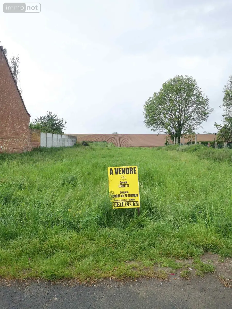 Terrain a batir a vendre Bantigny 59554 Nord 59 44400 euros 59084-1828 001