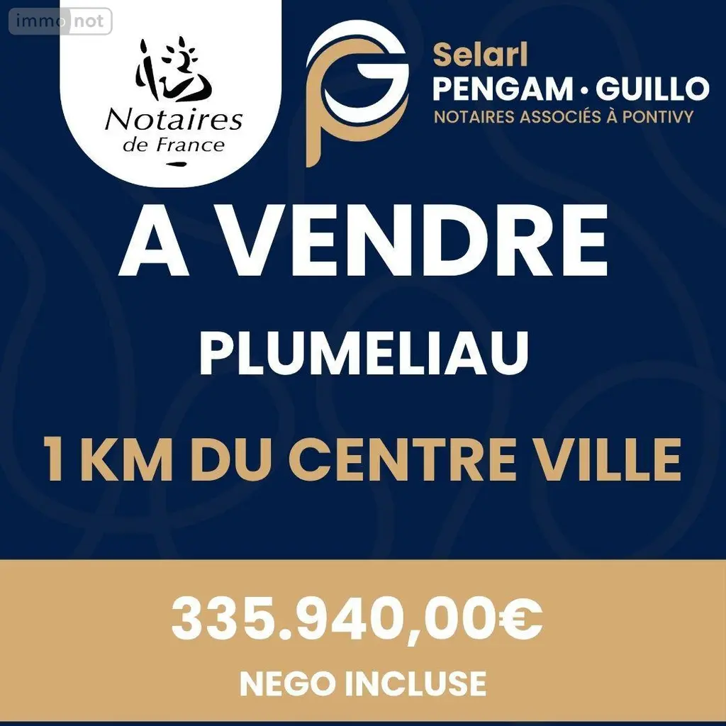Maison a vendre Pluméliau-Bieuzy 56930 Morbihan 56 223 m2 6 pièces 335940 euros 56062-2304 002