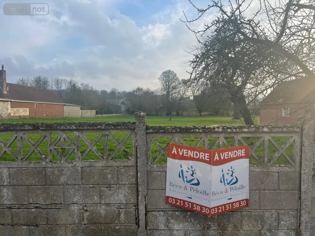 Terrain a batir a vendre Gouy-en-Artois 62123 Pas-de-Calais 62 59800 euros 62001-1180 001
