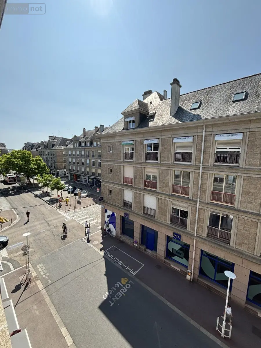 Appartement a vendre Lorient 56100 Morbihan 56 64 m2 3 pièces 146480 euros 56082-1619 006