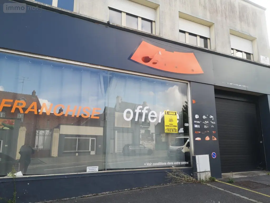 Location fonds et murs commerciaux Cambrai 59400 Nord 59 378 m2 6 pièces 2800 euros 59084-L1518 014