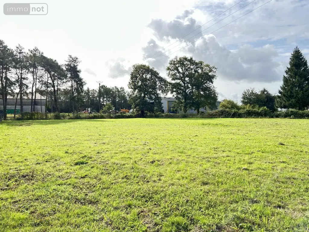 Terrain a batir a vendre Questembert 56230 Morbihan 56 83500 euros 56046-1362 002