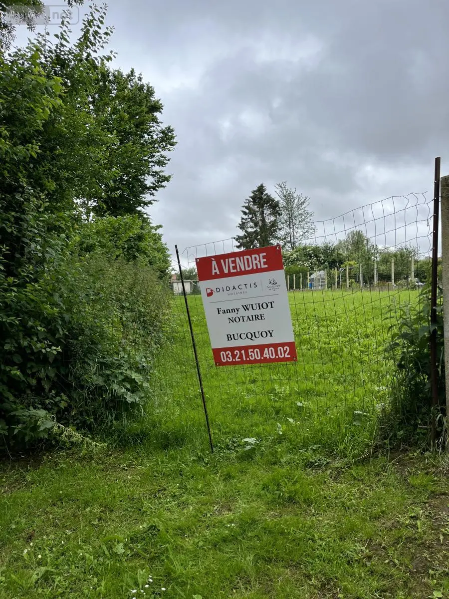 Terrain a batir a vendre Courcelles-le-Comte 62121 Pas-de-Calais 62 44800 euros 62135-1966 002