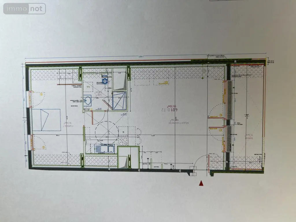 Appartement a vendre Quimper 29000 Finistère 29 59 m2 255214 euros 29014-3185 003