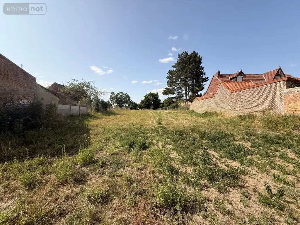 Terrain a batir a vendre Aubigny 80800 Somme 80 156000 euros 80121-2882 002