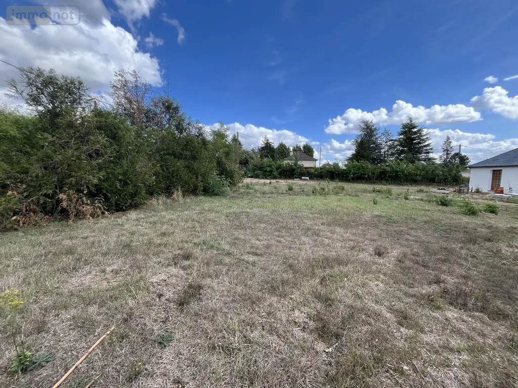 Terrain a batir a vendre Duneau 72160 Sarthe 72 54500 euros 72033-477 003
