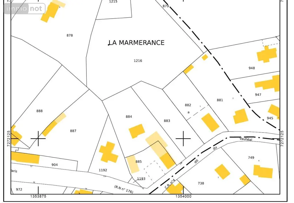 Terrain a batir a vendre Baguer-Pican 35120 Ille-et-Vilaine 35 164088 euros 35130-3874 003