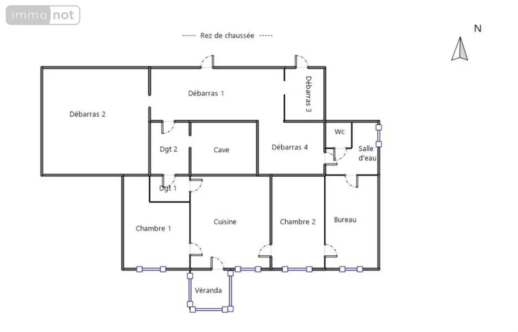 Maison a vendre Thorigné-en-Charnie 53270 Mayenne 53 71 m2 4 pièces 52500 euros 53018-1801 007