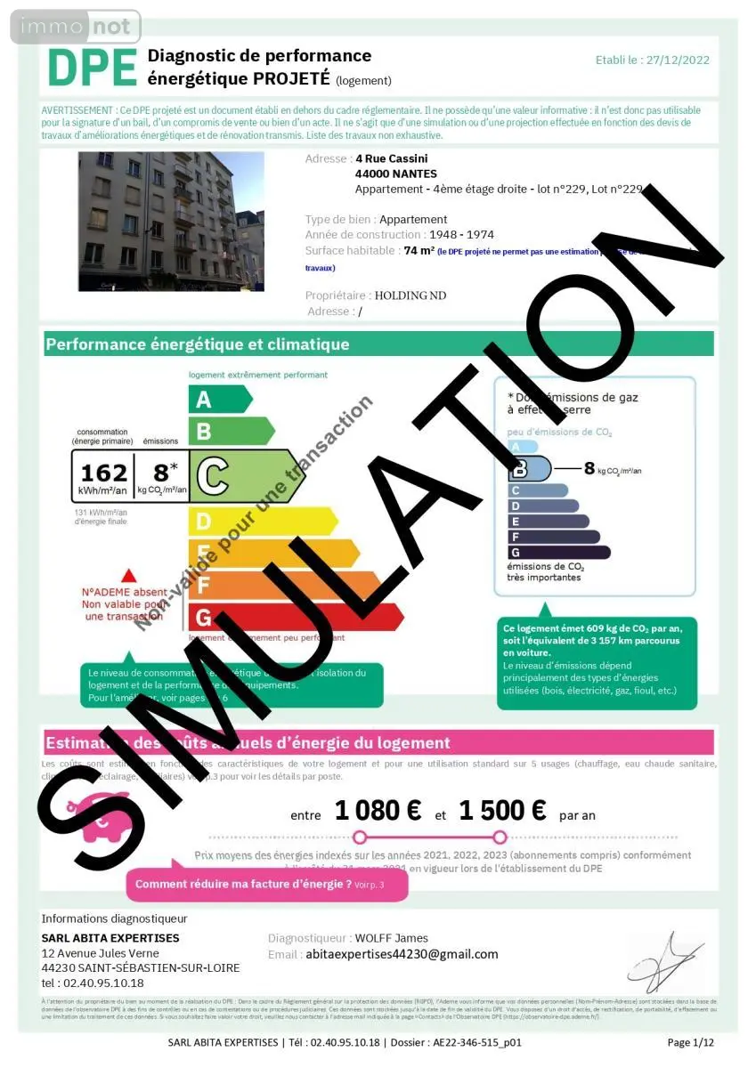 Location appartement Nantes 44000 Loire-Atlantique 44 76 m2 3 pièces 1254 euros 44028-L216 005