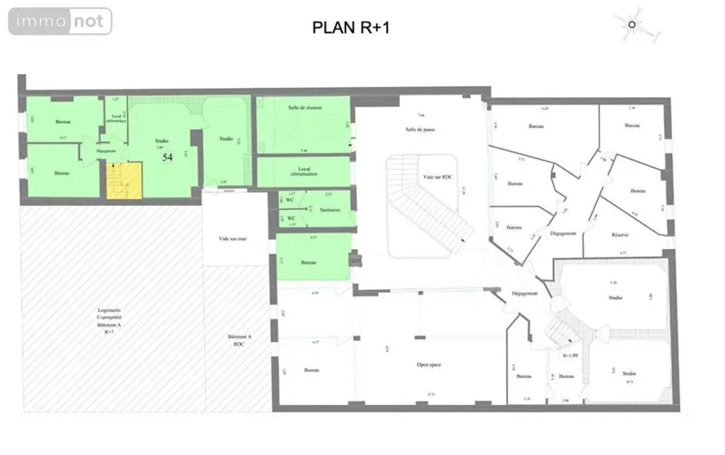 Immeuble de rapport a vendre Paris 17e Arrondissement 75017 Paris 75 1096 m2 7420000 euros 75022-904 016