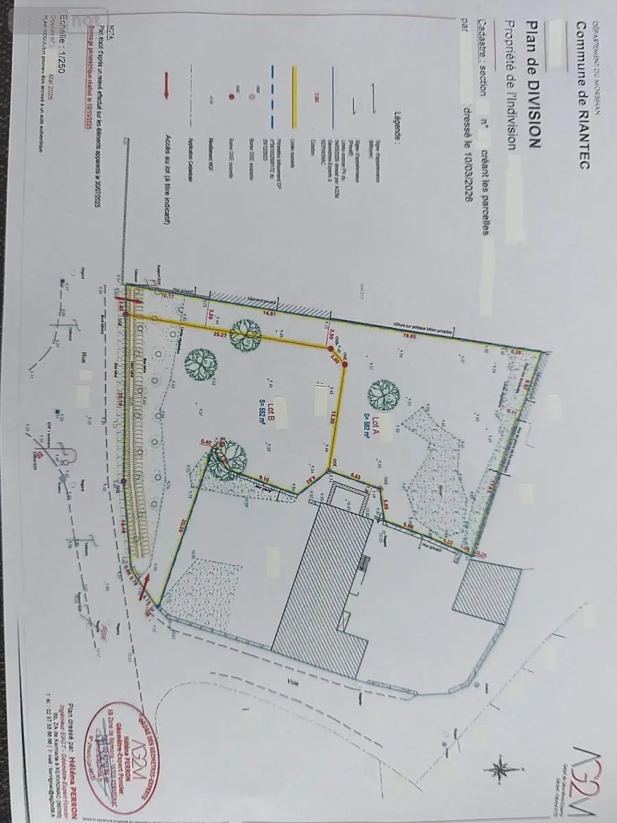 Terrain a batir a vendre Riantec 56670 Morbihan 56 146480 euros 56079-1663 003
