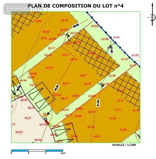 Terrain a batir a vendre Landerneau 29800 Finistère 29 98320 euros 29038-1714 003