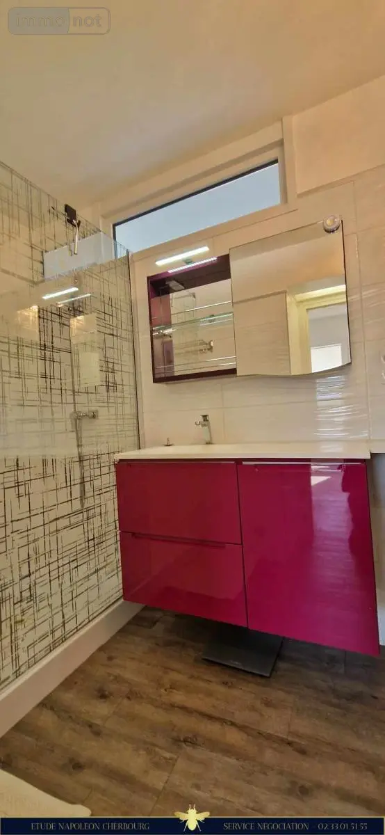 Appartement a vendre Cherbourg-en-Cotentin 50100 Manche 50 77 m2 3 pièces 289000 euros 50040-763 006