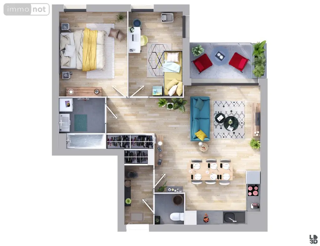 Appartement a vendre Arras 62000 Pas-de-Calais 62 80 m2 403000 euros 62135-2155 003