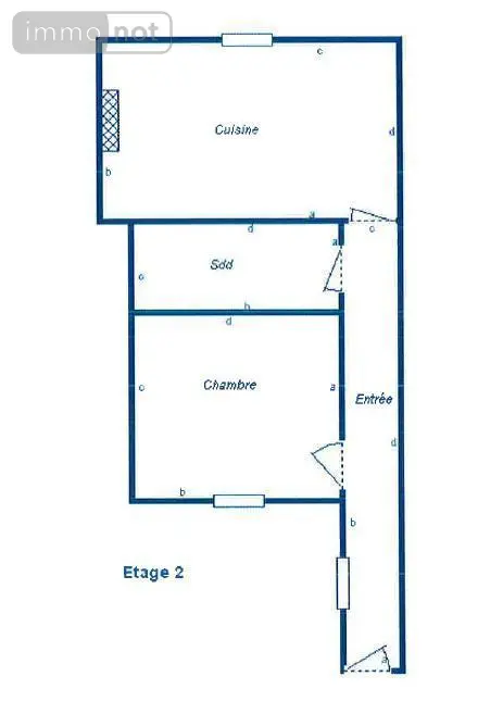 Location appartement Reims 51100 Marne 51 34 m2 2 pièces 553 euros 51047-L28 007