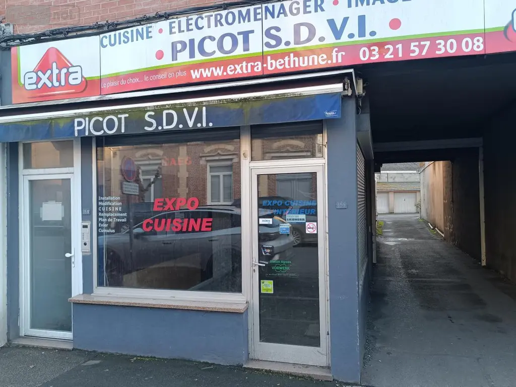 Fonds et murs commerciaux a vendre Béthune 62400 Pas-de-Calais 62 82 m2 106500 euros 62024-1777 001