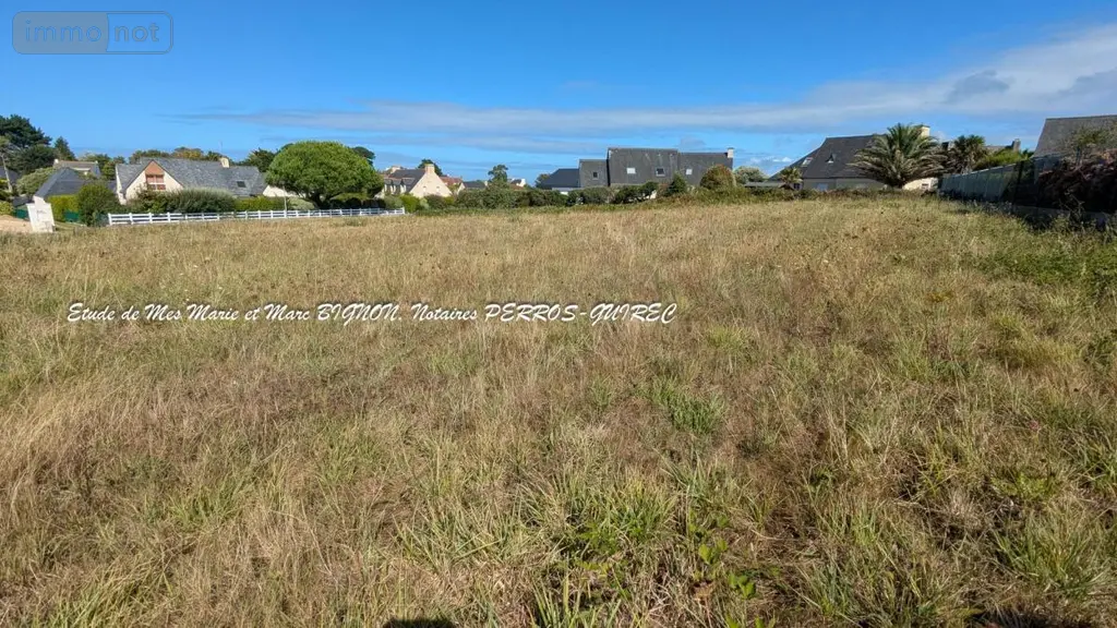 Terrain a batir a vendre Perros-Guirec 22700 Côtes-d'Armor 22 291760 euros 22093-119 002