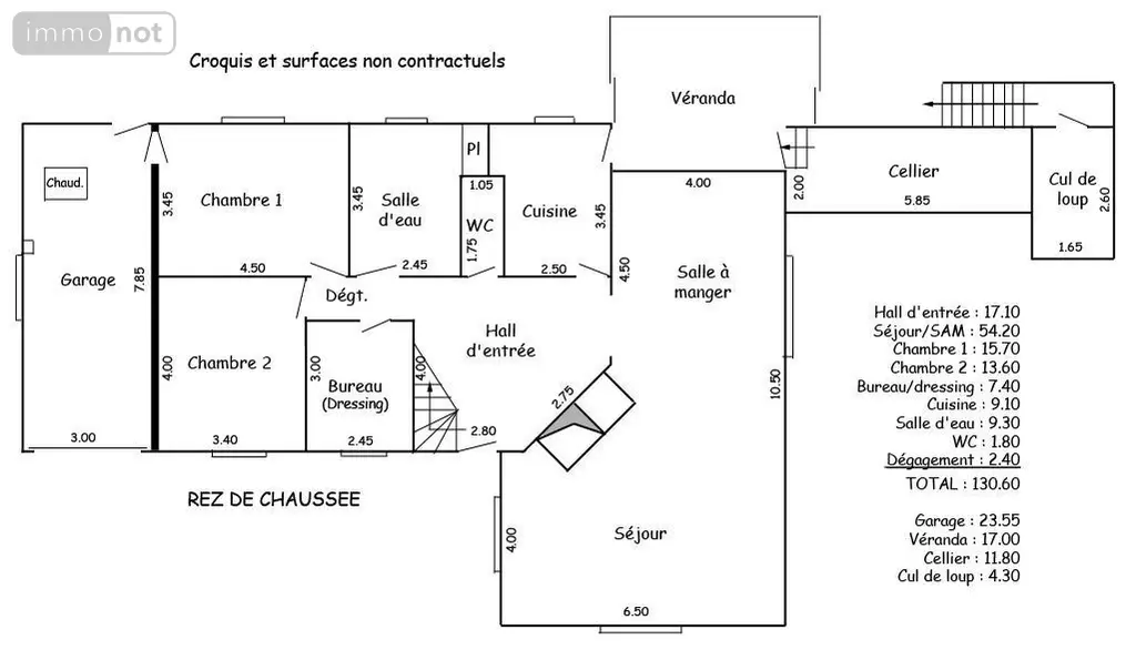 Maison a vendre Villemandeur 45700 Loiret 45 157 m2 6 pièces 215000 euros 45051-437 007