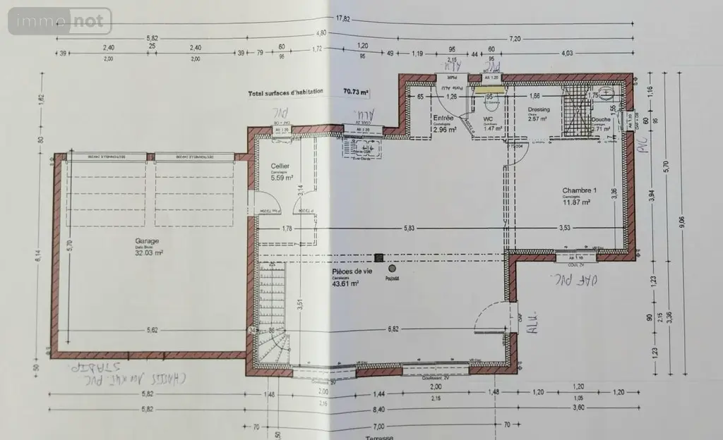 Maison a vendre Le Bosc du Theil 27370 Eure 27 117 m2 279000 euros 27061-1516 019