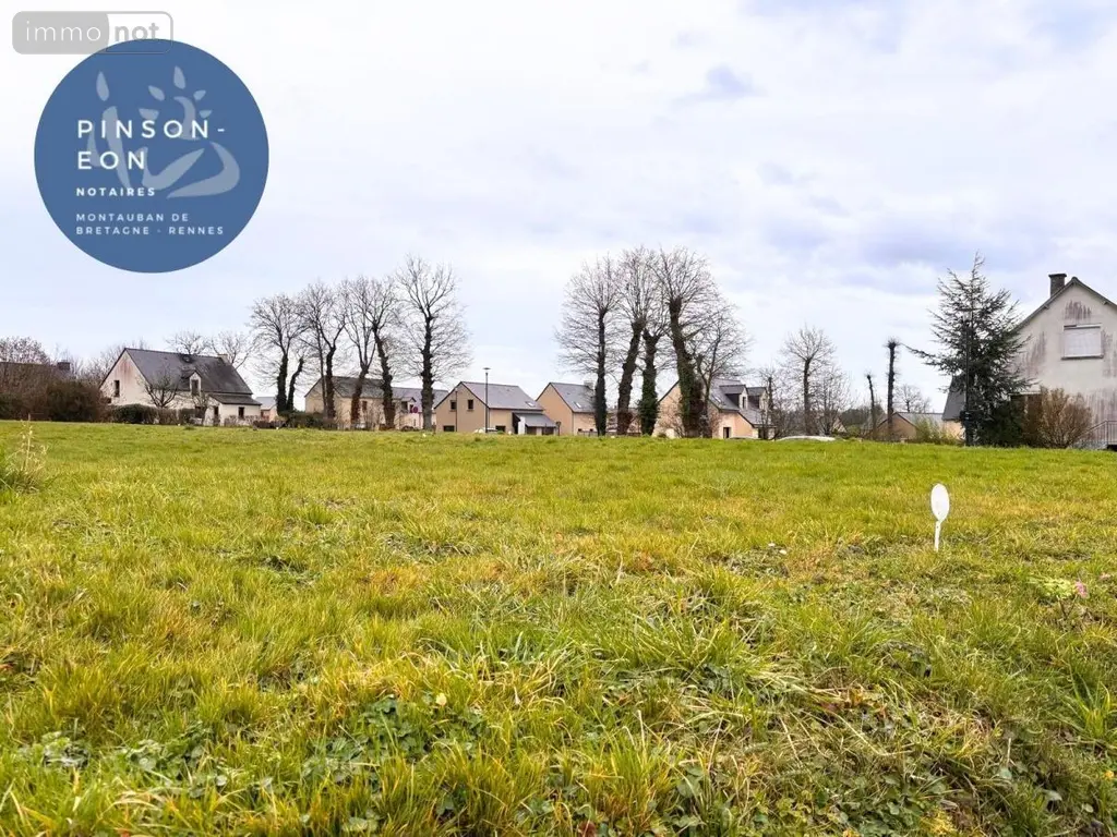 Terrain a batir a vendre Saint-Uniac 35360 Ille-et-Vilaine 35 53600 euros 35056-1330 002