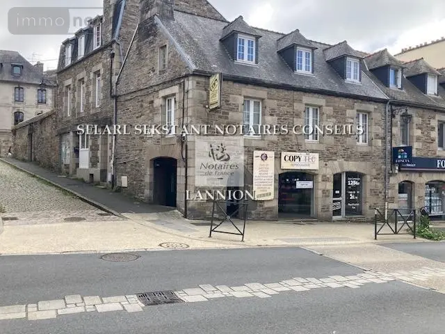 Fonds et murs commerciaux a vendre Lannion 22300 Côtes-d'Armor 22 146 m2 3 pièces 117500 euros 22086-1376 002
