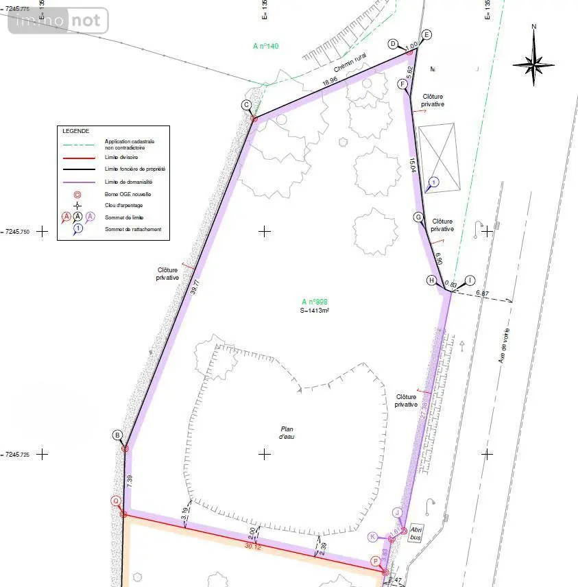 Terrain a batir a vendre Guipel 35440 Ille-et-Vilaine 35 99222 euros 35014-1252 002
