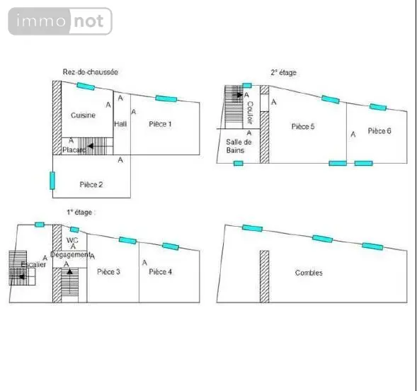 Maison a vendre Le Poujol-sur-Orb 34600 Hérault 34 110 m2 6 pièces 111300 euros 34074-115 021