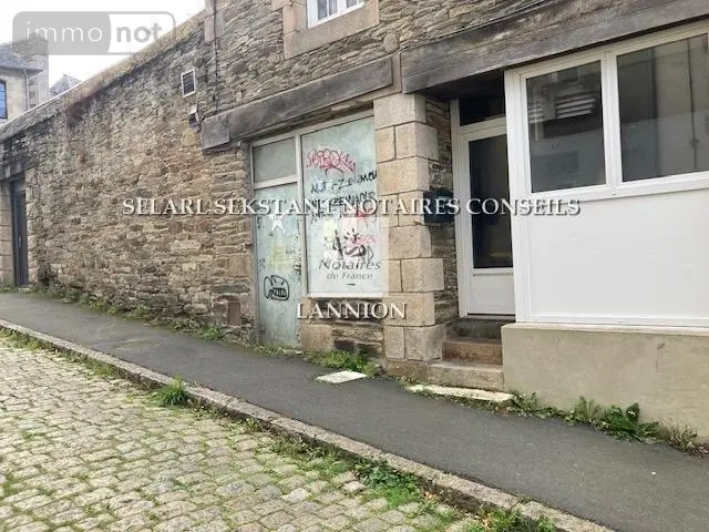 Fonds et murs commerciaux a vendre Lannion 22300 Côtes-d'Armor 22 146 m2 3 pièces 117500 euros 22086-1376 006