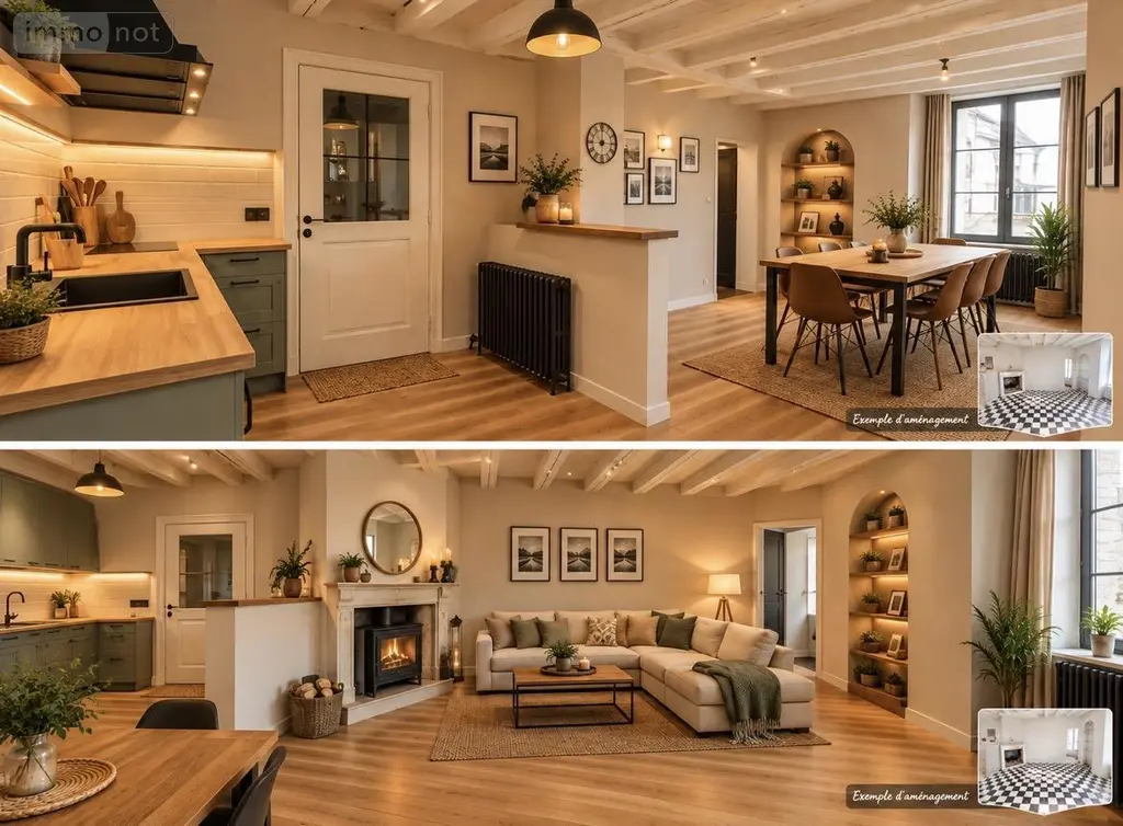 Maison a vendre Ingrandes-le-Fresne-sur-Loire 49123 Maine-et-Loire 49 96 m2 5 pièces 138300 euros 49019-3515 003