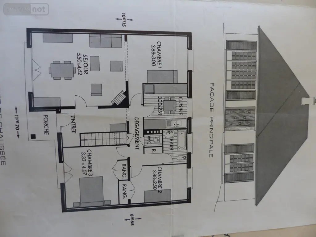 Maison a vendre Pirou 50770 Manche 50 86 m2 4 pièces 315360 euros 50061-2992 009