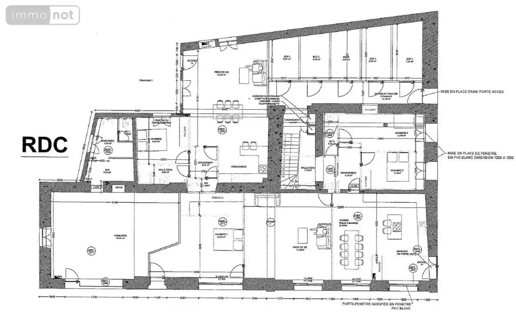 Maison a vendre Évellys 56500 Morbihan 56 567 m2 3 pièces 130940 euros 56077-972 012