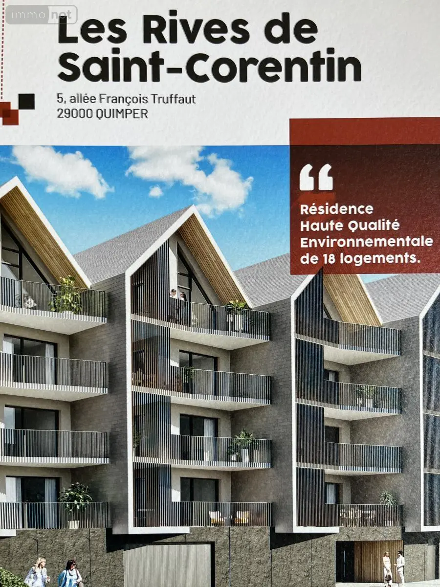 Appartement a vendre Quimper 29000 Finistère 29 59 m2 255214 euros 29014-3185 001
