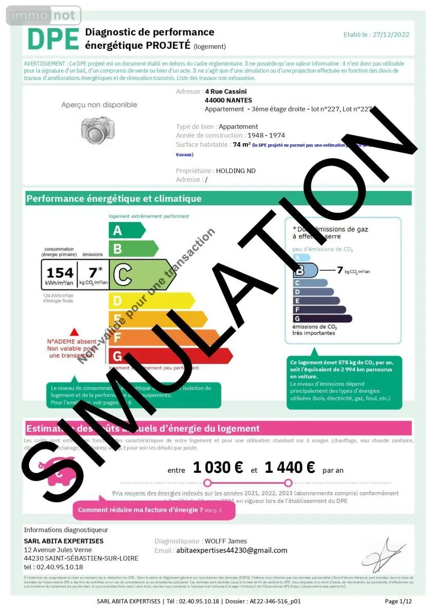 Location appartement Nantes 44000 Loire-Atlantique 44 76 m2 3 pièces 1237 euros 44028-L218 005