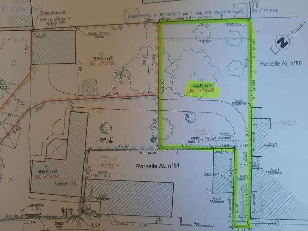 Terrain a batir a vendre Commequiers 85220 Vendée 85 75200 euros 85091-5104 001
