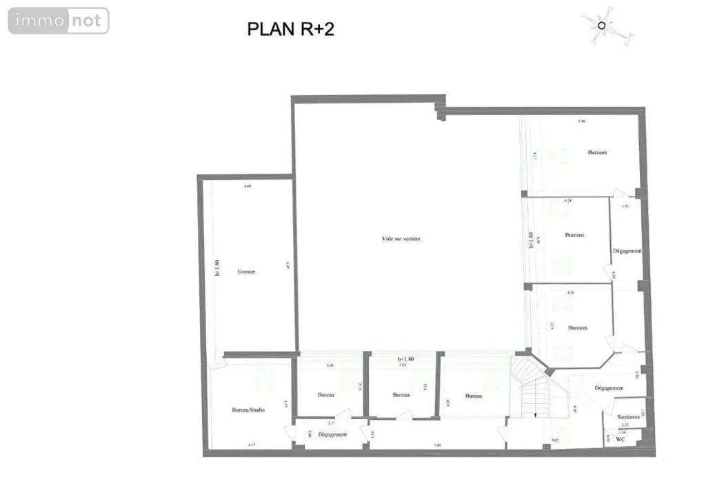 Immeuble de rapport a vendre Paris 17e Arrondissement 75017 Paris 75 1096 m2 7420000 euros 75022-904 017