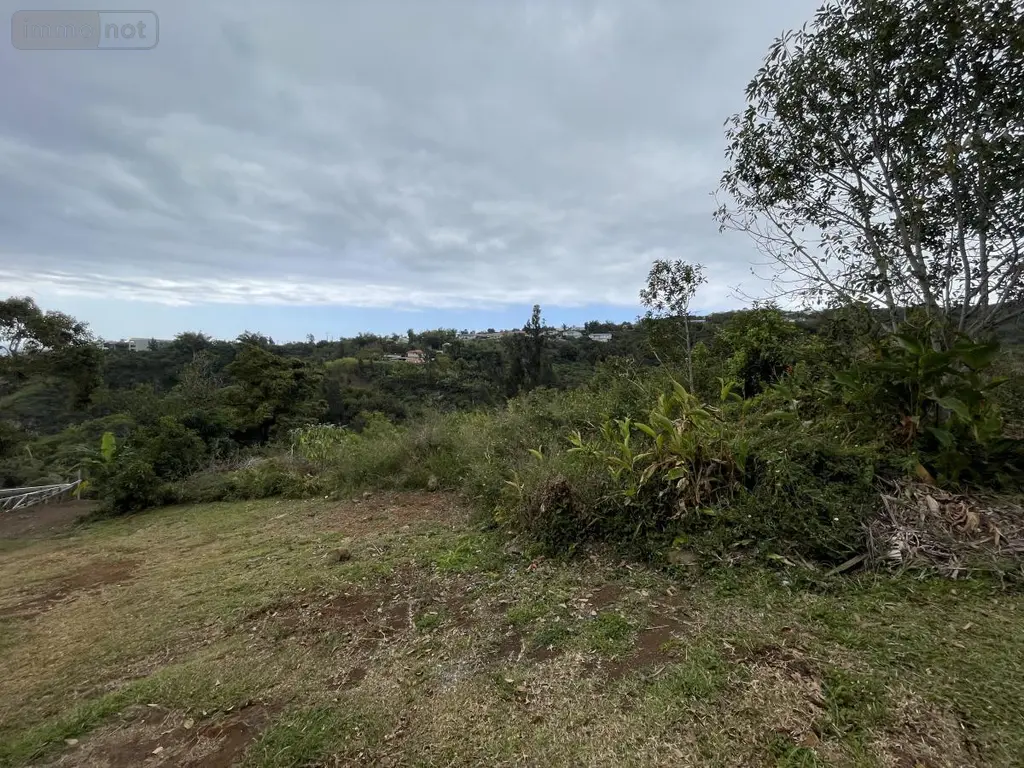 Terrain a batir a vendre Saint-Denis 97417 La Réunion 974 488900 euros 97409-282 004