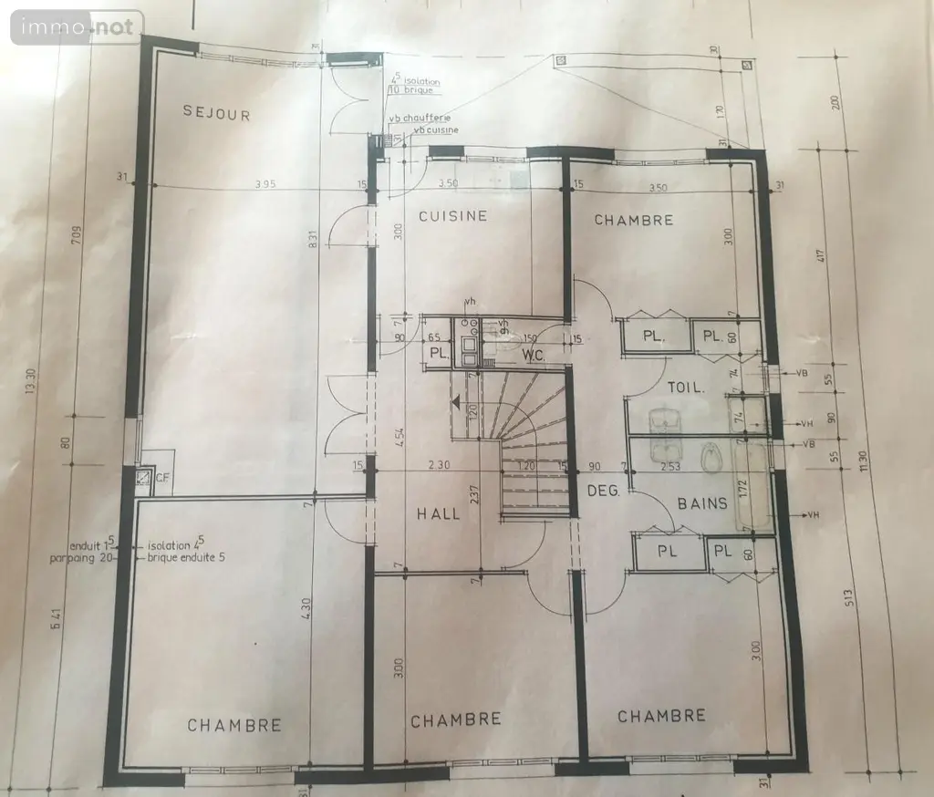 Maison a vendre Cusset 03300 Allier 03 161 m2 6 pièces 299000 euros 03019-176 028