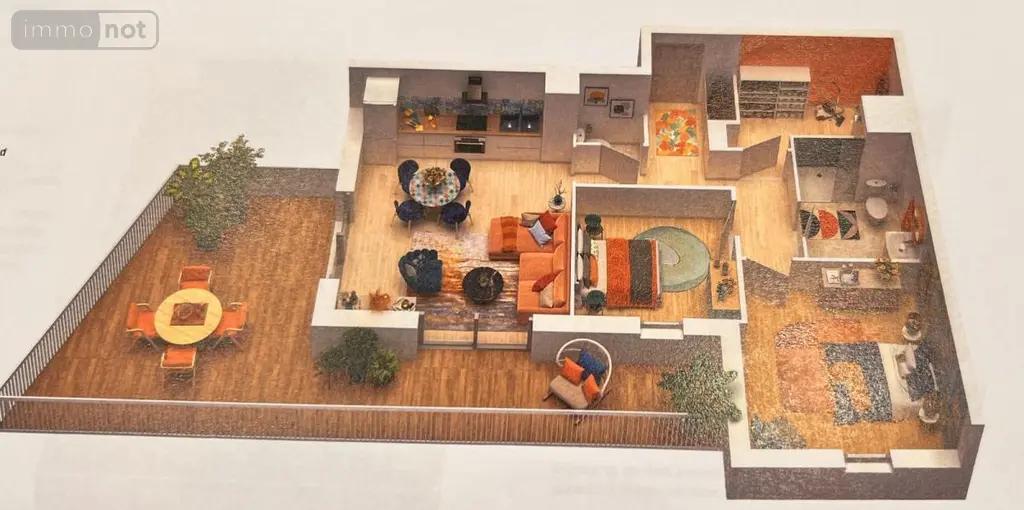 Appartement a vendre Guilers 29820 Finistère 29 64 m2 3 pièces 301400 euros 29031-764 004