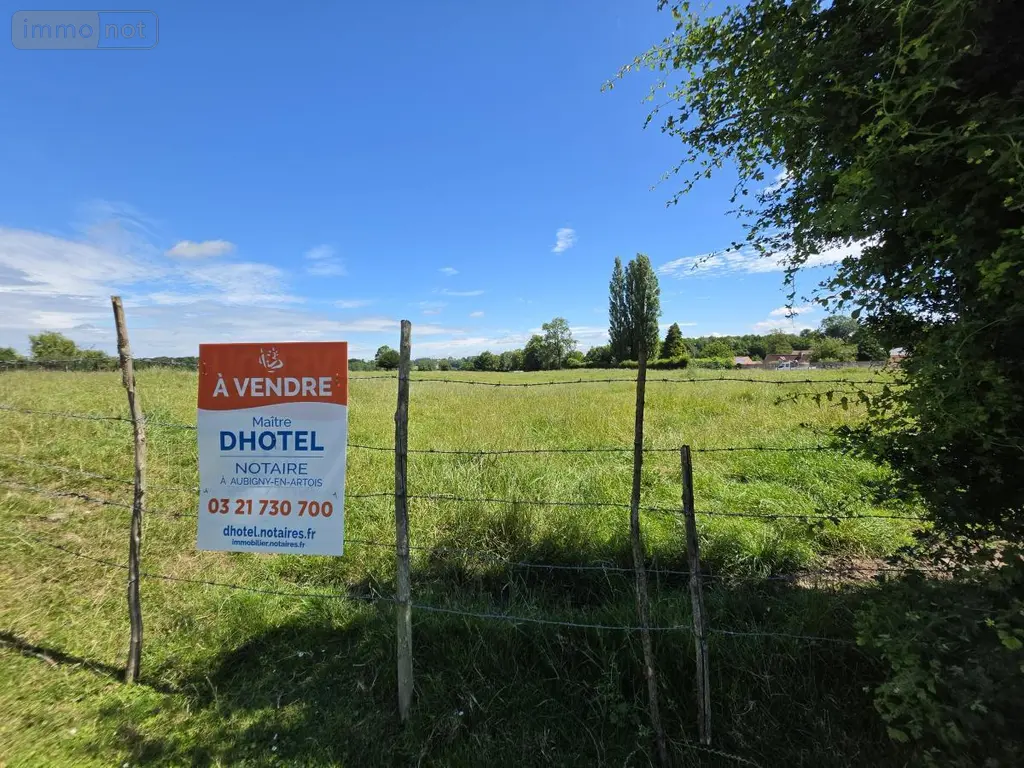 Terrain a batir a vendre Ligny-Saint-Flochel 62127 Pas-de-Calais 62 54153 euros 62114-826 001