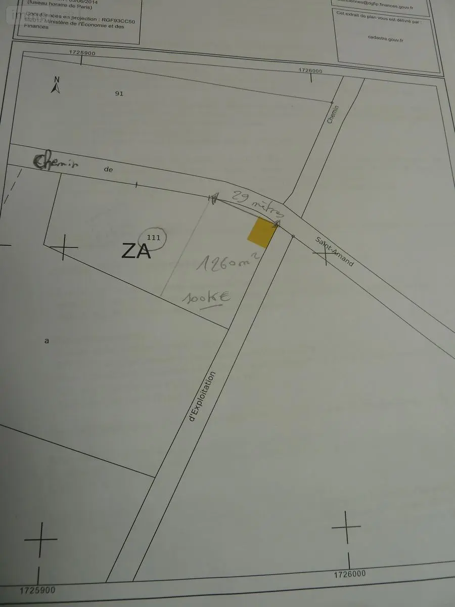 Terrain a batir a vendre Wallers 59135 Nord 59 262000 euros 59083-877 001