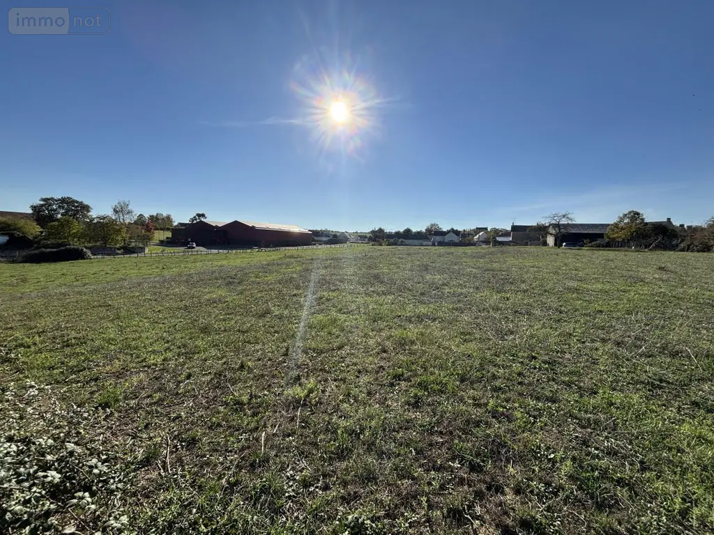 Terrain a batir a vendre Saint-Aubin-de-Locquenay 72130 Sarthe 72 150984 euros 72126-3228 003