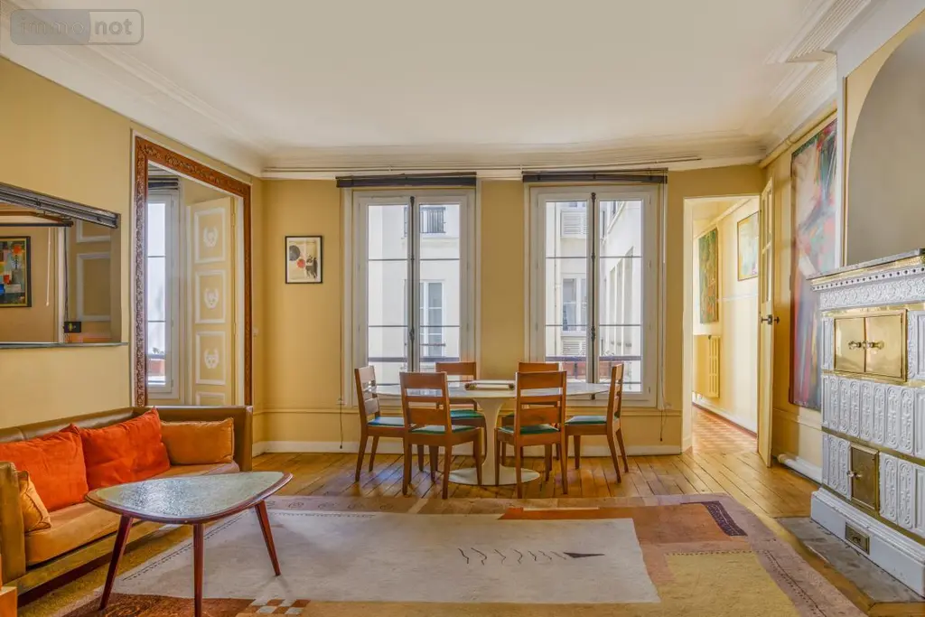 Appartement a vendre Paris 9e Arrondissement 75009 Paris 75 127 m2 4 pièces 1237000 euros 75022-923 003
